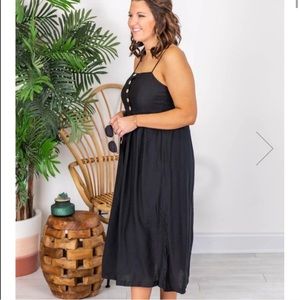 Black sundress Pink Lily